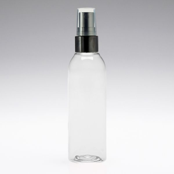 150 ml Bouteille PET avec vaporisateur noir