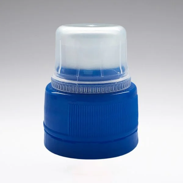 Tapón de bebida azul con seguridad PCO28 / 1810