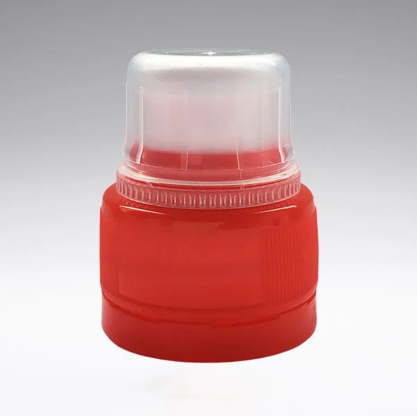 Trinkverschluss mit Erstöffnungsgarantie rot PCO28 / 1810