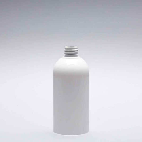 500 ml PET bottles round white 28/410