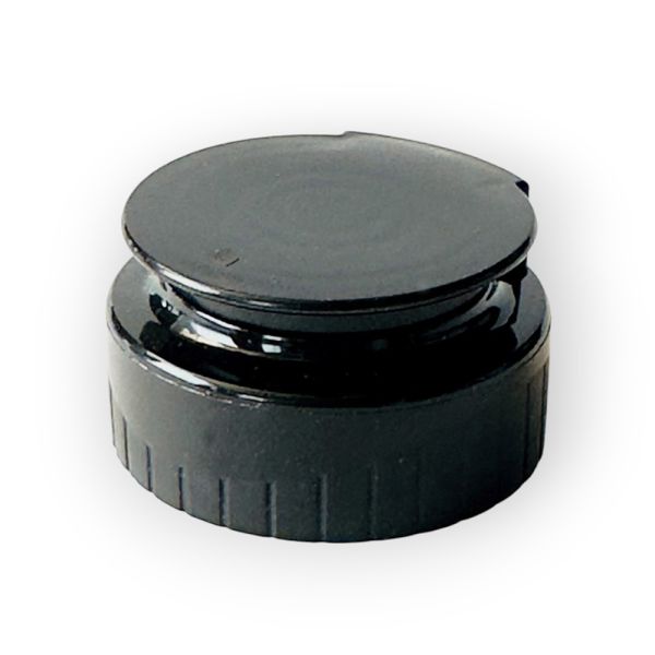 Cierre FlipTop negro con membrana y bolsa de sellado 38/400