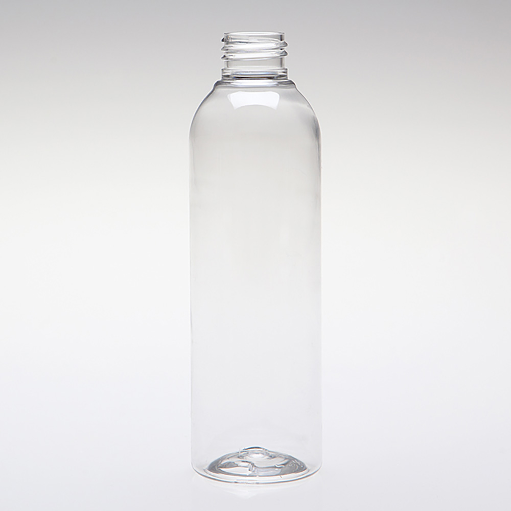 Botella cristal mini tapa plata 250 ml.