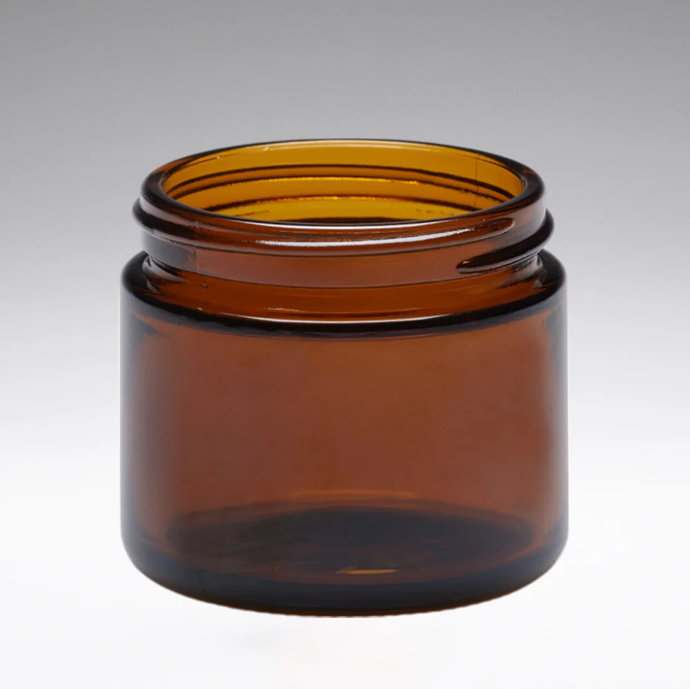Hochwertige Salbendosen Glas | Braun | 50 ml | Optimaler UV-Schutz & Haltbarkeit - Bottleshop