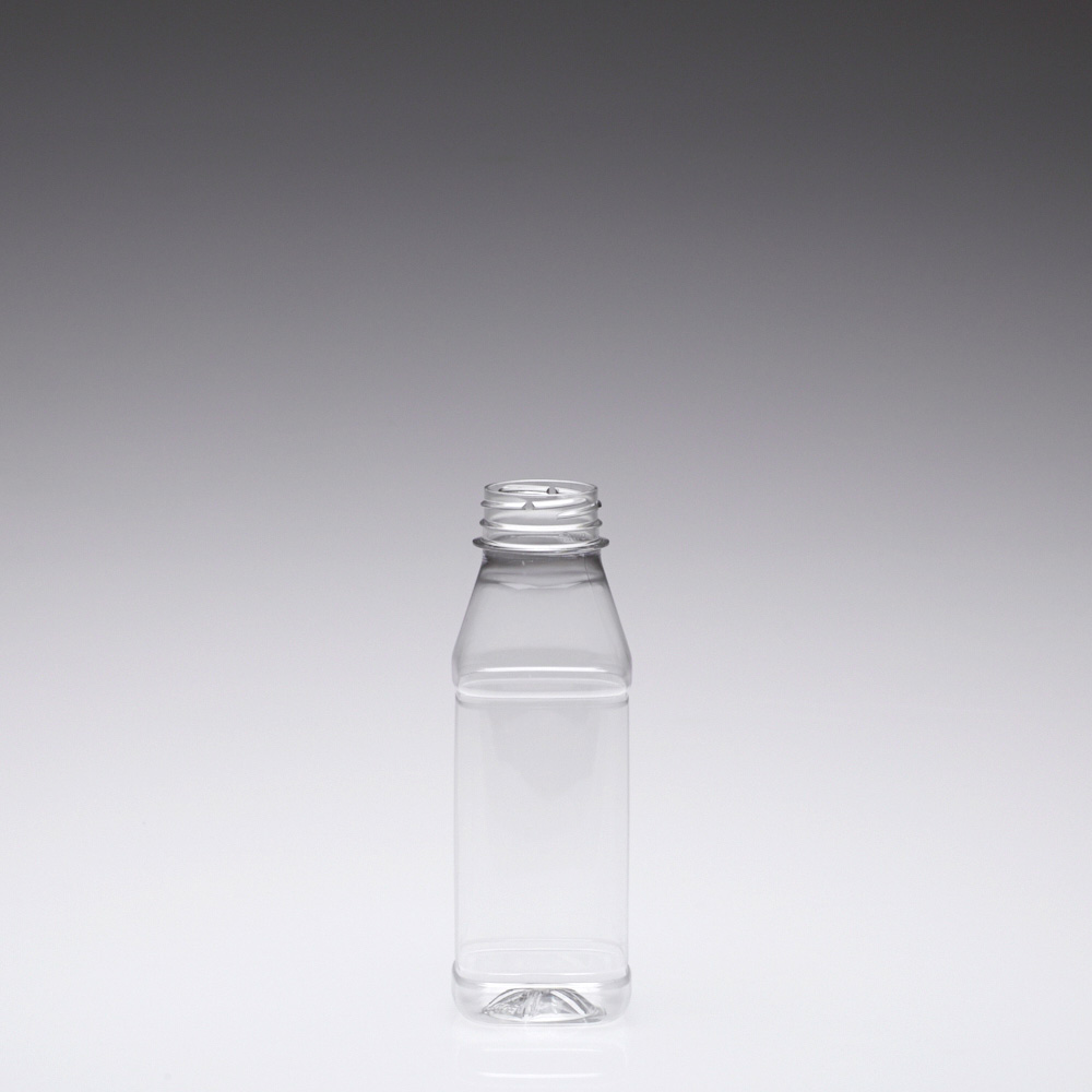 Bouteille pour smoothie en PET recyclé transparent 330 ml 38 mm
