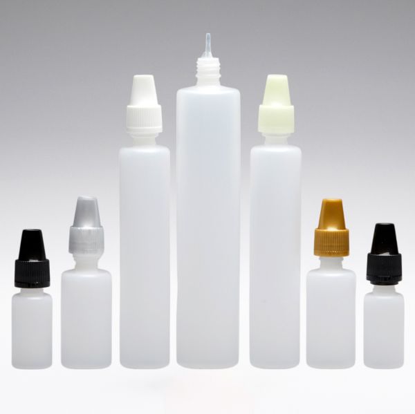 100 ml Liquidflaschen transparent PE
