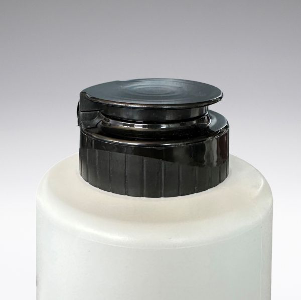 Bouchon FlipTop noir avec membrane et sealing liner 38/400