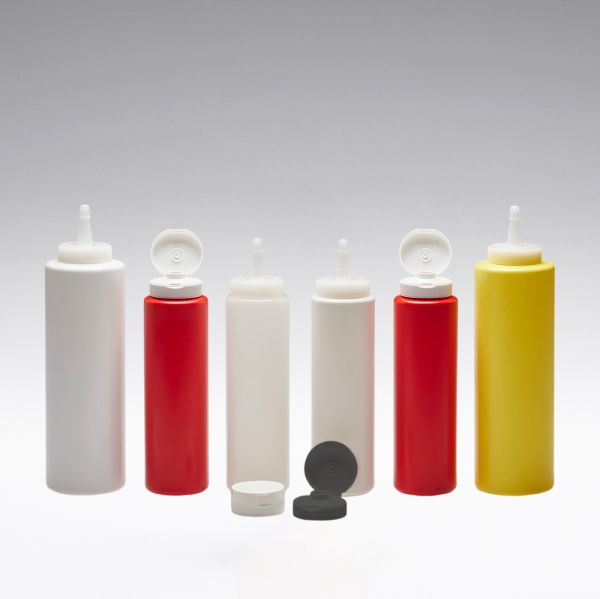 Bouchon FlipTop blanc avec membrane et sealing liner 38/400