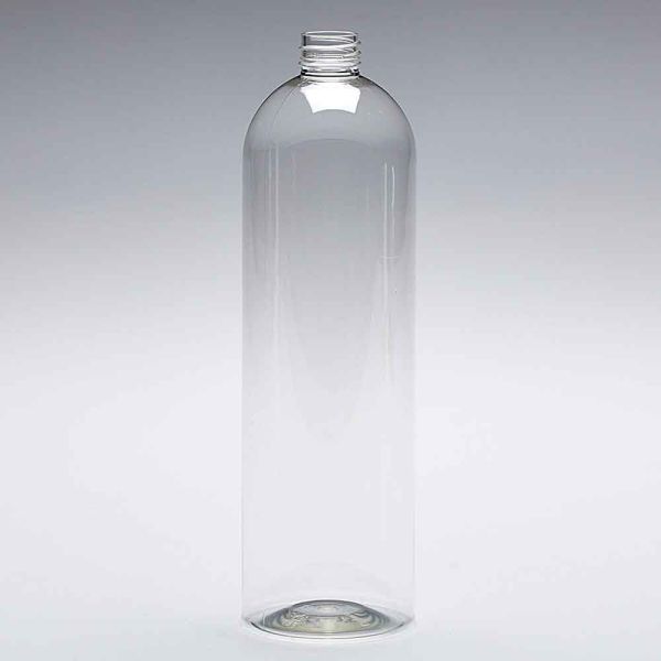 1000 ml Bottiglie PET rotonde trasparenti 28/410