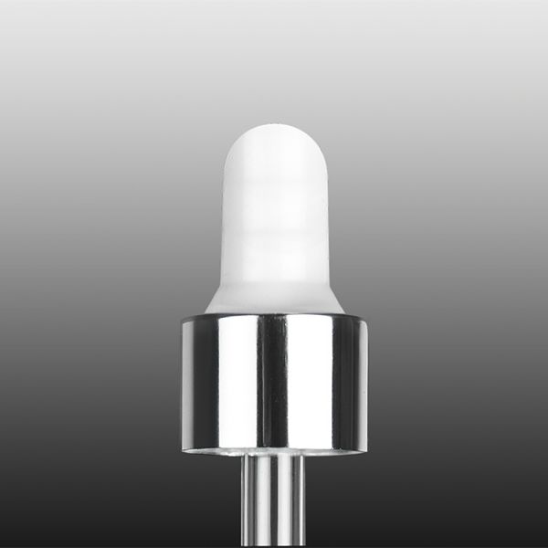 Pipette weiss/silber 83 mm 18/410