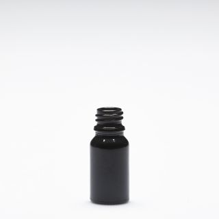 10 ml Glasflaschen violett-schwarz DIN18