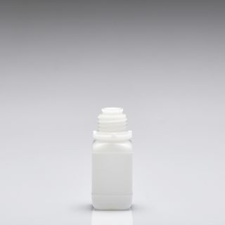 100 ml Botellas de cuello estrecho PE transparentes DIN32E