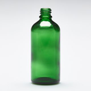 100 ml Bouteilles en verre vert DIN18
