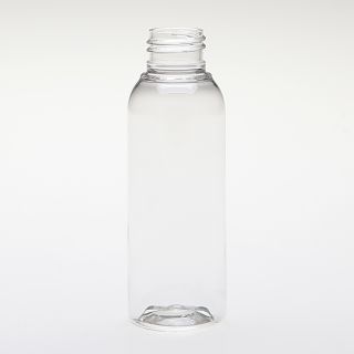 100 ml Botellas PET redondas transparentes 24/410