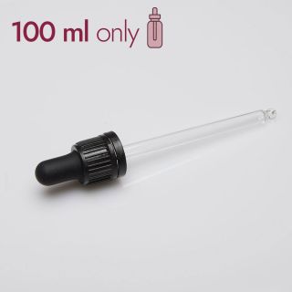 Dropper with first-openng guarantee black 103 mm 18/410 - Closures