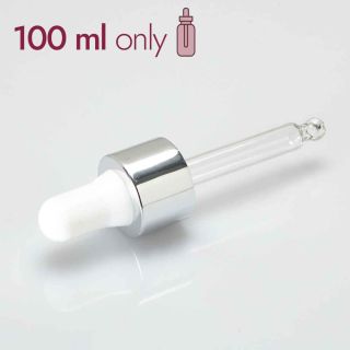 Pipette weiss/silber 103 mm 18/410