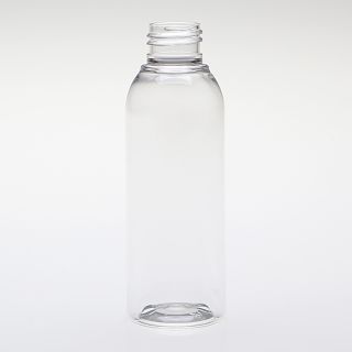 125 ml PET bottles round clear 24/410
