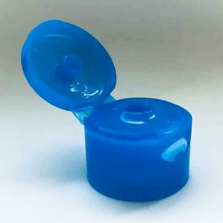 Flip Top blau-transparent Ø 4,4mm 24/410 - Verschlüsse
