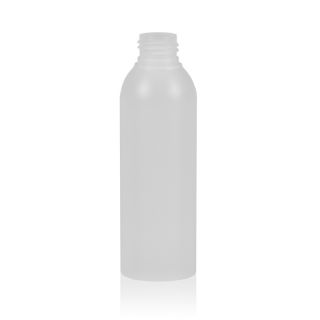 150 ml Round bottles transparent PE 24/410