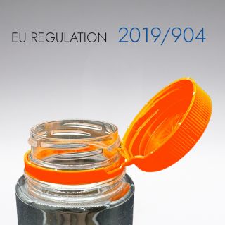 Bouchon d'inviolabilité orange 38mm 2-Start Tethered