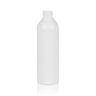 250 ml  Flacons ronds blancs PE 24/410