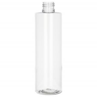 250 ml Cylinder bottles clear PET 24/410