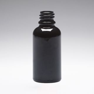 30 ml Glass bottles violet DIN18