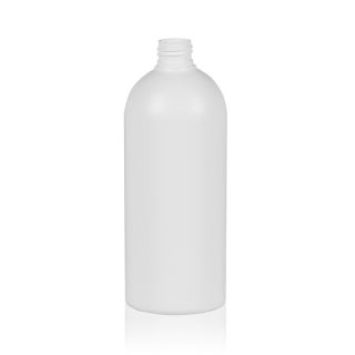 500 ml Round bottles white PE 24/410