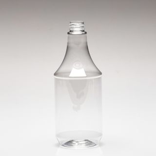 750 ml Spray bottle club-shaped PET 28/410