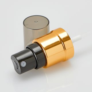 Spray Zerstäuber Aluminium schwarz/gold 18/410