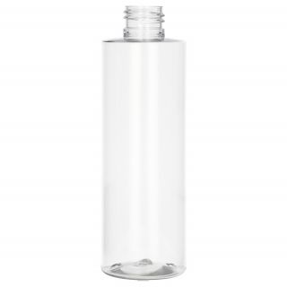 200 ml Bottiglie cilindriche in PET trasparente 24/410