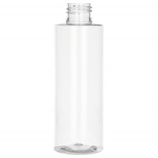 150 ml Bouteilles cylindriques transparentes PET 24/410