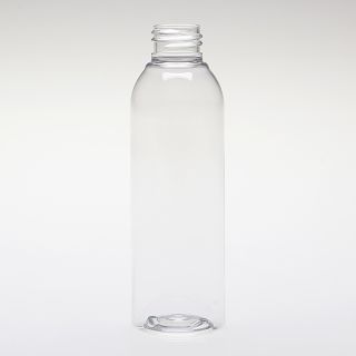 150 ml PET bottles round clear 24/410