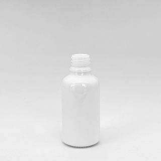 30 ml Botellas de vidrio blanco DIN18