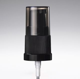 Lotion dispenser with dust cap black 18/410