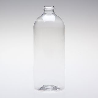 500 ml PET bottles round clear 24/410