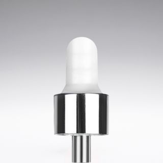 Pipette weiss/silber 103 mm 18/410