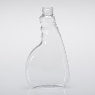 Bouteille transparente PET 500 ml 28/410 - Vaporisateurs vides et à pression