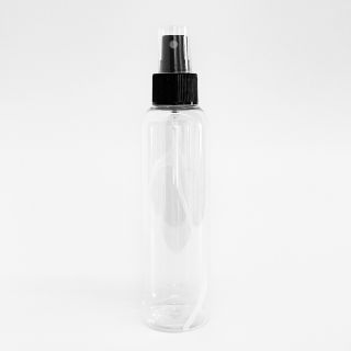 150 ml PET bottle with atomiser black