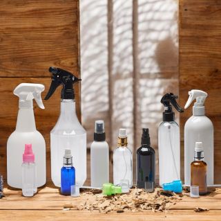 Spray Zerstäuber 24/410 weiss Schlauchlänge 163 mm