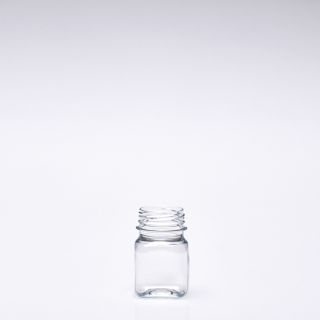80 ml Juice bottle square PET 38mm 3-Start