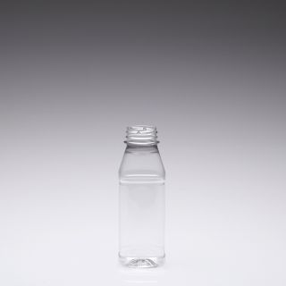 330 ml Bottiglia da succo quadrata in PET 38mm 2-Start