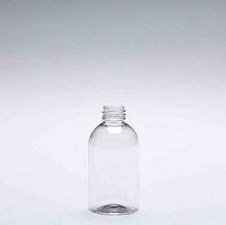 250 ml PET bottles round clear 28/410