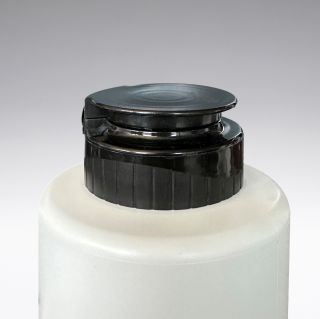 Bouchon FlipTop noir avec membrane et sealing liner 38/400