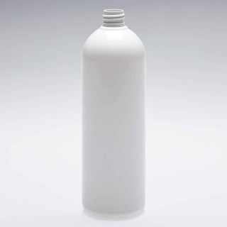 1000 ml PET bottles round white 28/410
