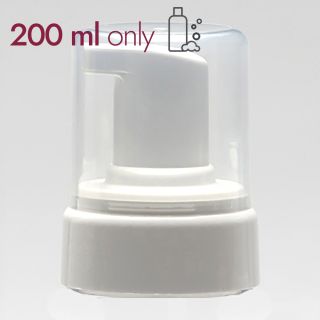 Foamer cap with overcap white for 200 ml bottles 38/400