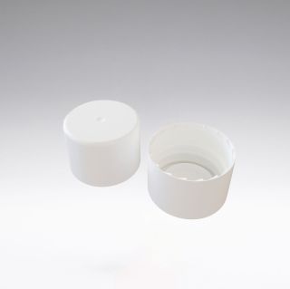 Bouchon à vis blanc 28/410