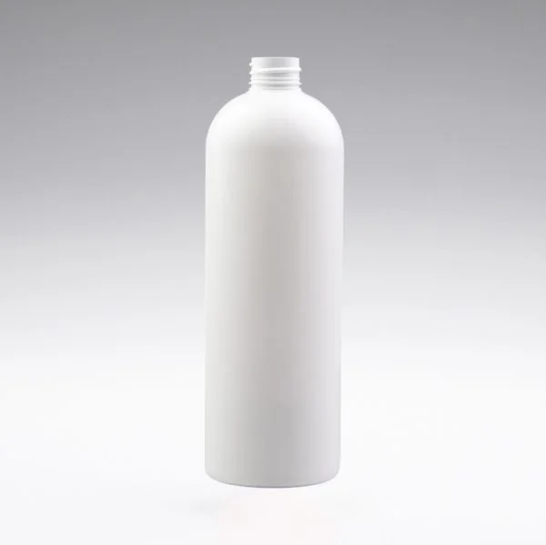 500 ml Bouteilles PET rondes blanc 24/410
